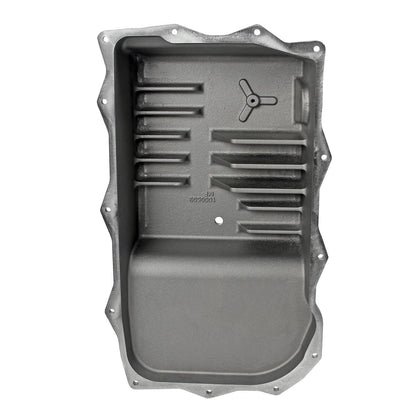 CAST TRANS PAN, DODGE 845RE & 8HP70 - B&M Hi-Tek Deep Heavy Duty Transmission Pan -  Aluminum