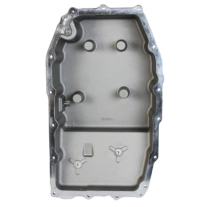 CAST TRANS PAN, GM 8L90 - B&M Hi-Tek Deep Transmission Pan -  Aluminum