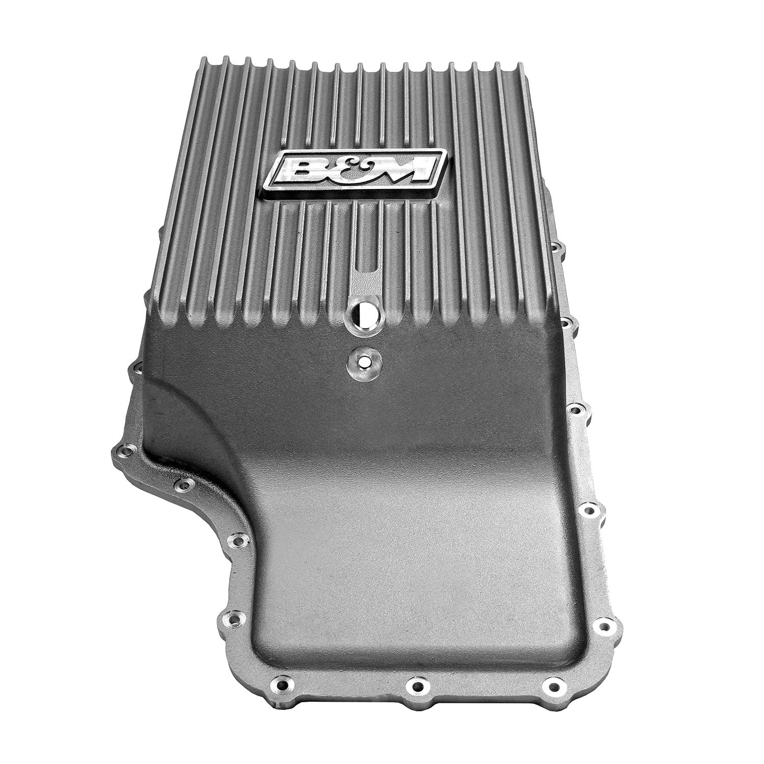 B&M HI-TEK DEEP TRANSMISSION PAN - Natural - Photo - out of package Bottom