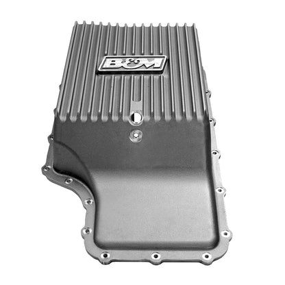 B&M HI-TEK DEEP TRANSMISSION PAN - Natural - Photo - out of package Bottom