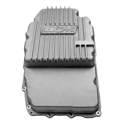 CAST TRANS PAN, 2019+ GM 8L90 - B&M HI-TEK DEEP TRANSMISSION PAN - Natural