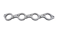 Stock BBC Header Flange - Stock Style BBC Header Flange - 3/8" Thick 304 Stainless -2-1/8" Primaries