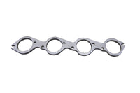 Stock BBC Header Flange - Stock Style BBC Header Flange - 3/8" Thick 304 Stainless -2-1/2" Primaries