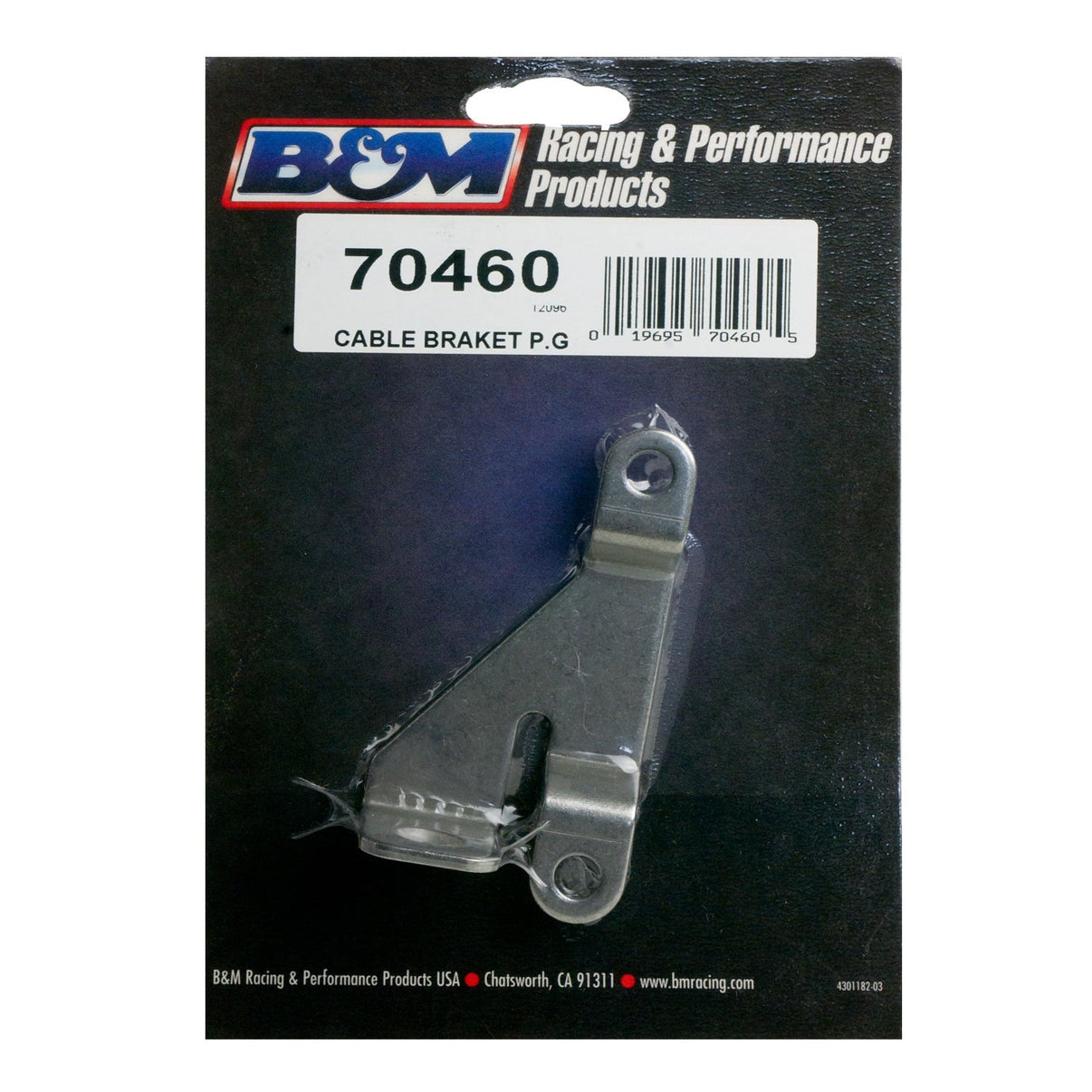 B&M Cable Bracket - GM - Photo - out of package Left