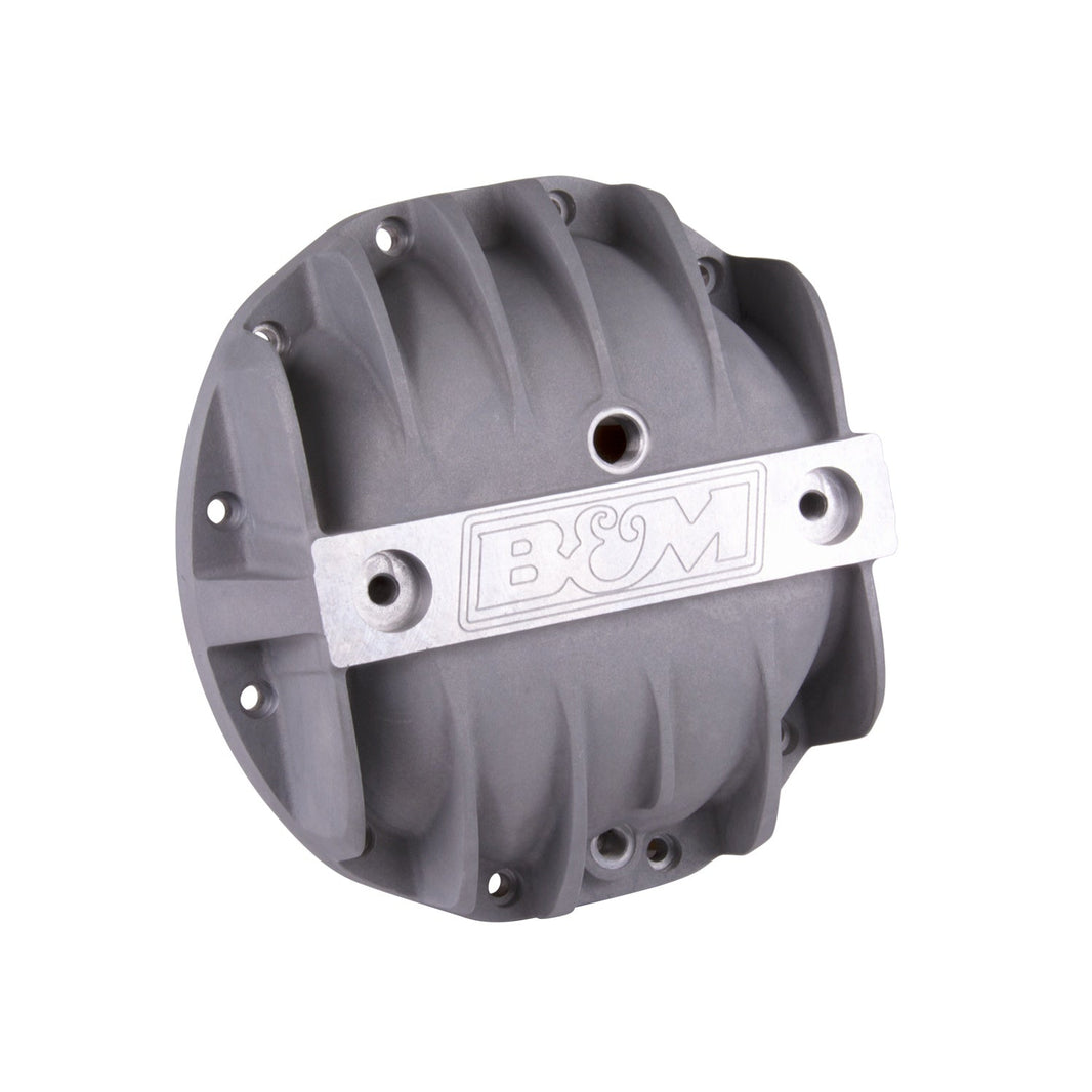 DIFF COVER,GM 8.875" 12 BOLT CAR CAST AL - B&M Hi-Tek Aluminum Differential Cover for GM 8.875-inch 12-bolt Car