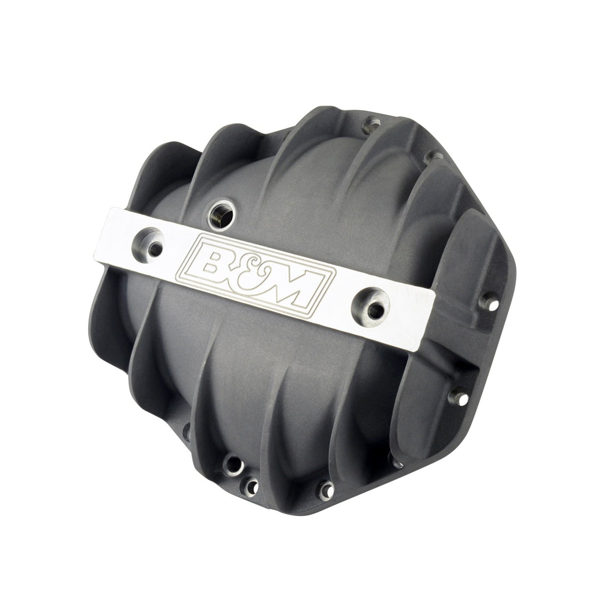 B&M Hi-Tek Aluminum Differential Cover for GM Corporate 14-bolt (10.5-inch) - Photo - Primary Front