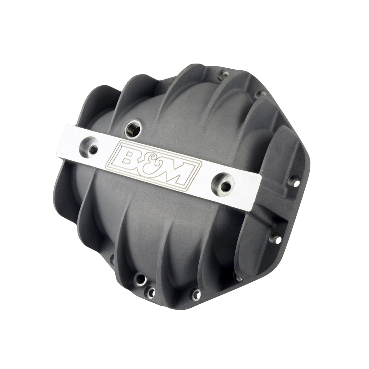 B&M Hi-Tek Aluminum Differential Cover for GM Corporate 14-bolt (10.5-inch) - Photo - Primary Front