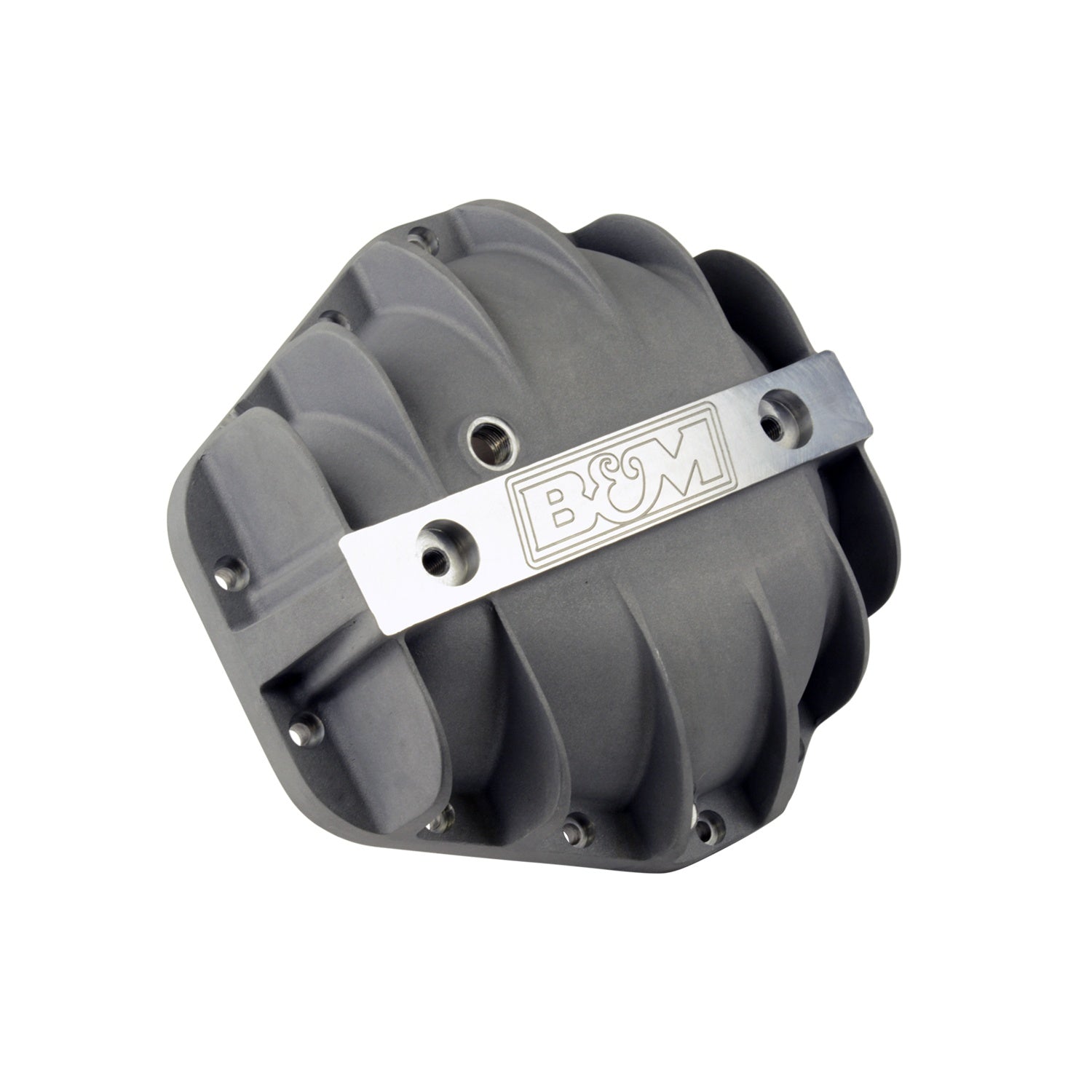 B&M Hi-Tek Aluminum Differential Cover for GM Corporate 14-bolt (10.5-inch) - Photo - out of package Right