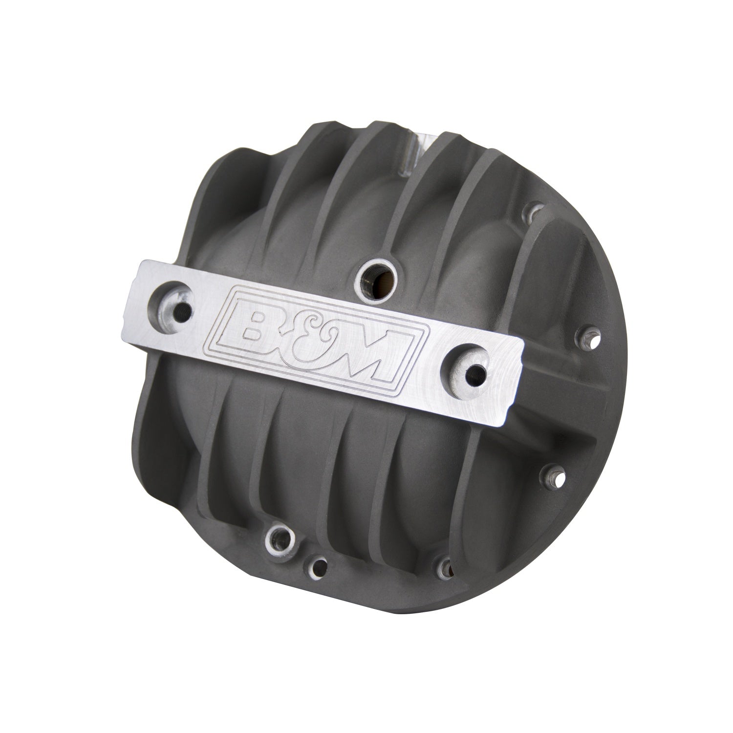 B&M Hi-Tek GM 10-Bolt Aluminum Differential Cover - 8.2-inch BOP - Photo - Primary Front