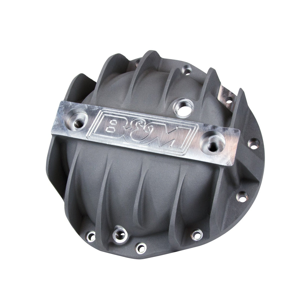DIFF COVER,GM 8.875" TRUCK 12 BOLT CAST - B&M Hi-Tek Aluminum Differential Cover for GM 8.875-inch 12-bolt Truck