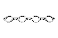 Small Block Ford Header Flange - SBF Header Flange 3" Inline Bolt Pattern- 3/8" Thick Stainless. Ports for 2"