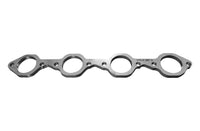 Lille blok Ford-hovedflange - SBF-hovedflange 3" inline-boltmønster - 3/8" tykt rustfrit stål. Porte til 1-7/8"