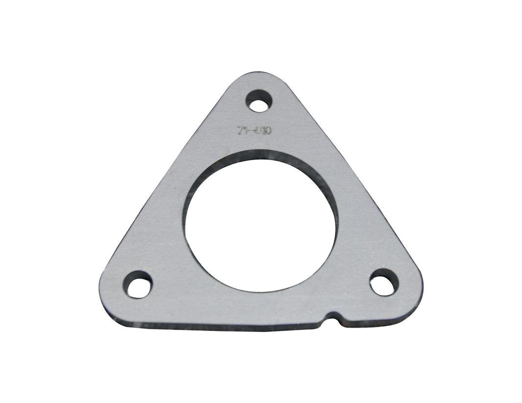 2-1/2" GM 3.6L V6 Exhaust Flange 3-Bolt - GM 3.6L V6 Head Pipe Flange. 3/8" Thick Stainless. 3-Bolt Round Port.