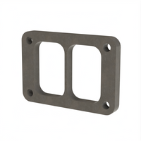 T6 Inlet Flange With Divider - T6 Inlet Flange With Divider. 1/2" Thick Stainless Steel. Sold Individually.