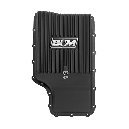 B&M HI-TEK DEEP TRANSMISSION PAN - Black - Photo - out of package Top