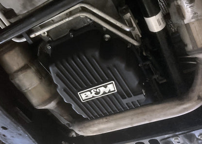 B&M HI-TEK DEEP TRANSMISSION PAN - Black - Photo - out of package User 3