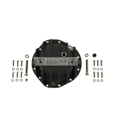 DIFF COVER-BLACK,GM 8.875" TRUCK 12 BOLT - B&M Hi-Tek Aluminum Differential Cover for GM 8.875-inch 12-bolt Truck - Black