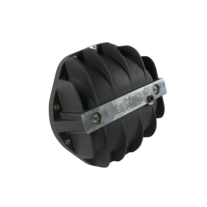 DIFF COVER-BLACK, GM 9.5" 14-BOLT CAST A - B&M Hi-Tek Aluminum Differential Cover for GM 9.5-inch 14-bolt - Black
