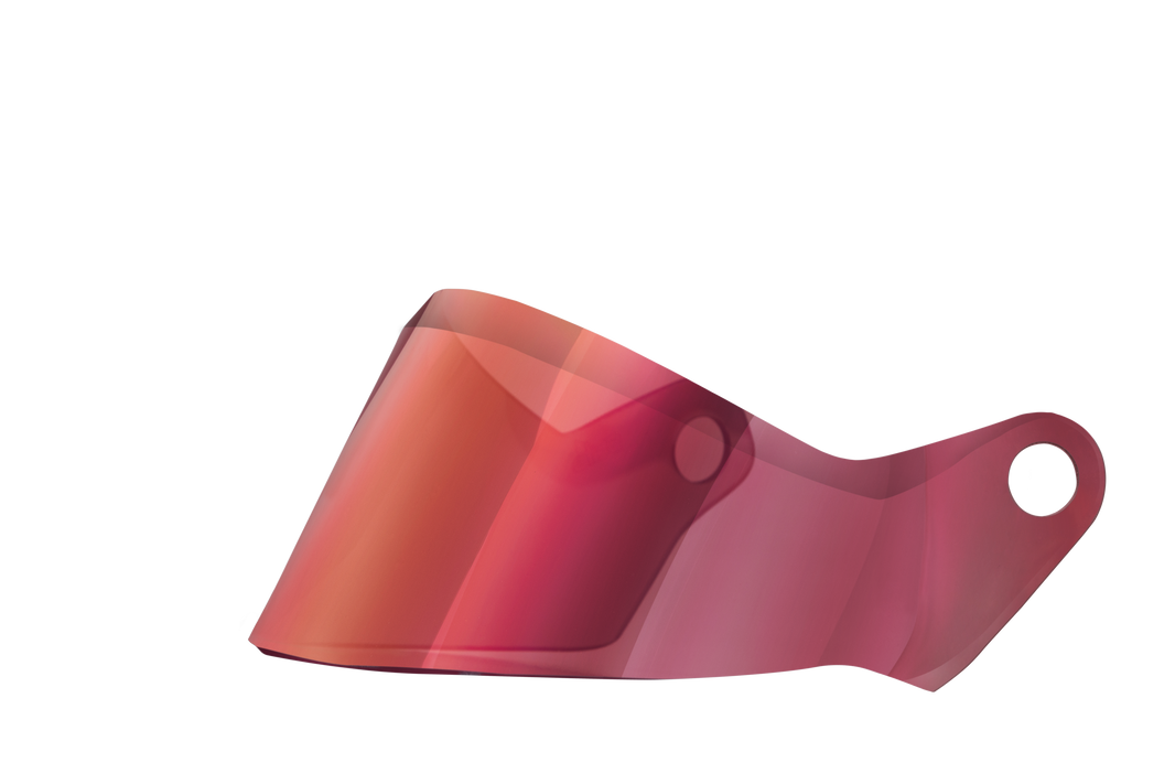 SHORT ST6 MIRROR RED VISOR DARK