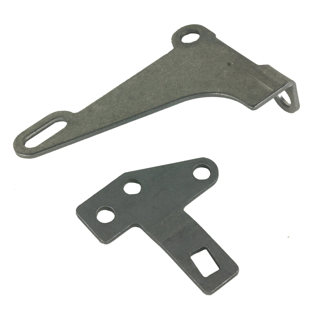 BRACKET AND LEVER KIT FOR 4L60E/4L8 - B&M Cable Bracket & Shift Lever Kit - GM 4L60E through 4L85E - Front Cable Exit