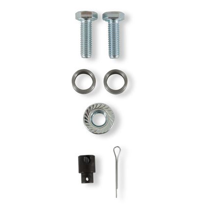 4L60E/4L80E REAR, W/ PRNDL BRKT/LVR KIT - B&M Cable Bracket & Shift Lever Kit - GM 4L60E through 4L85E - Rear Cable Exit