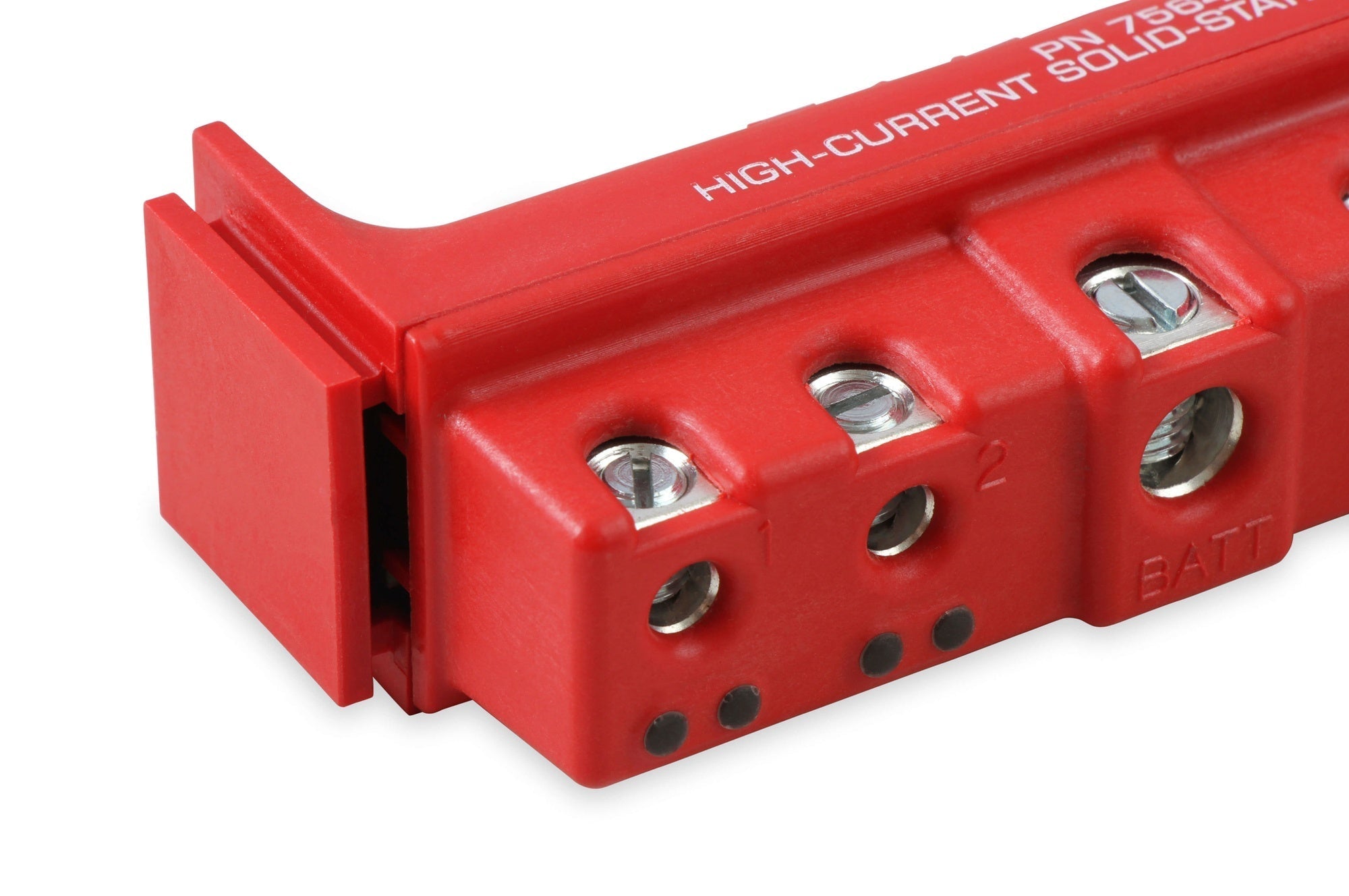 High-Current Solid-State Relay 35Ax4, Red - Photo - out of package Bottom