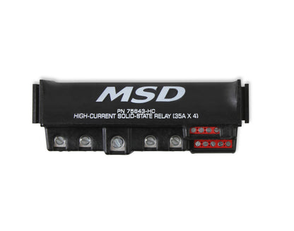 High-Current Solid State Relay 35AX4,Blk - High-Current Solid-State Relay 35Ax4, Black