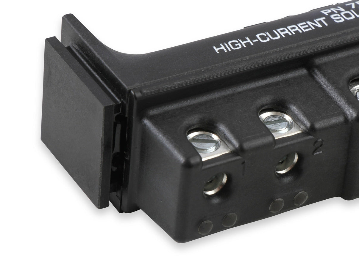 High-Current Solid-State Relay 35Ax4, Black - Photo - out of package Angle