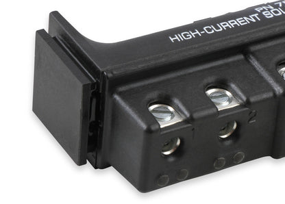 High-Current Solid-State Relay 35Ax4, Black - Photo - out of package Angle
