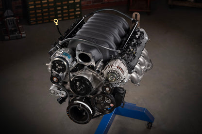 Holley Low-Profile Intake Manifold - Godzilla - Black Powdercoat - Photo - lifestyle view User 3