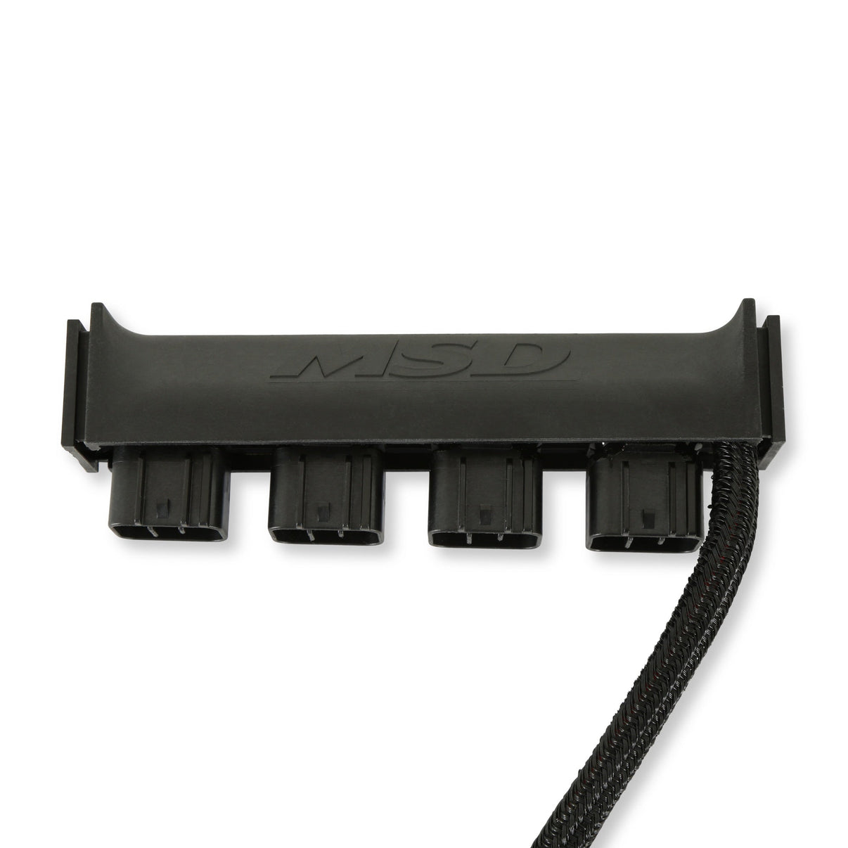MSD Power Grid 4-Connector Hub - Black Housing - Photo - Primary Front