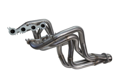 Udstødningsmanifold og grønt katalysatorsæt - 1-3/4" x 1-7/8" rustfri stålmanifolde og grønt katalysatorsæt. 2015-2020 Shelby GT350