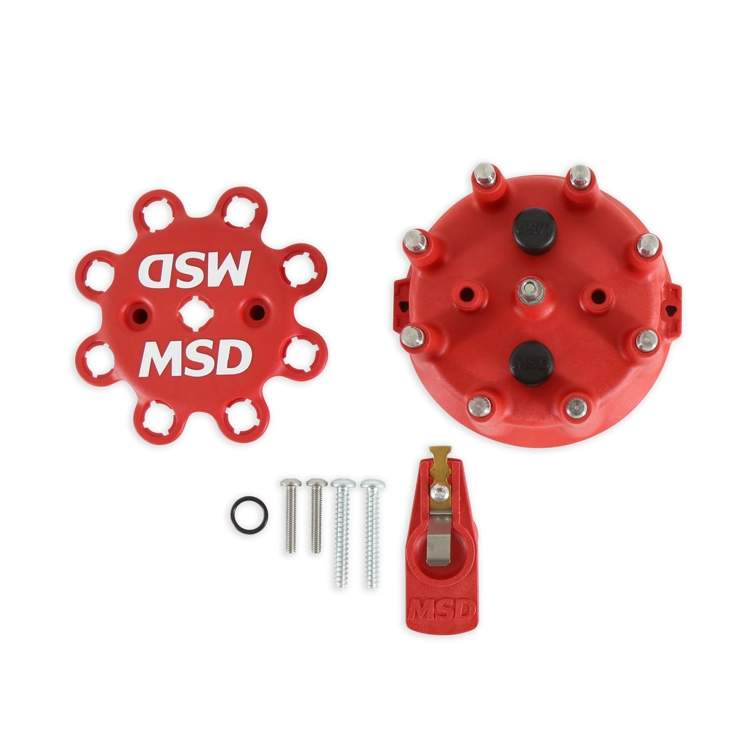 Replacement Cap and Rotor for Pro Mag, Red - Photo - Primary Side