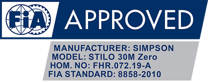 Stilo HANS Zero 30° Medium Quick Click SFI