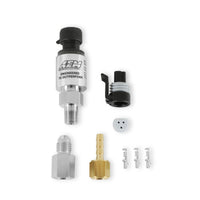 MAP SENSOR KIT, 3.5 BAR - AEM 3.5 Bar Stainless MAP Sensor Kit