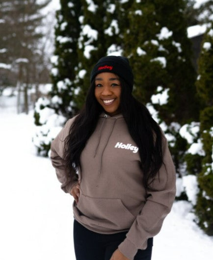 Holley Branded Fashion Hoodie - Photo - out of package Side
