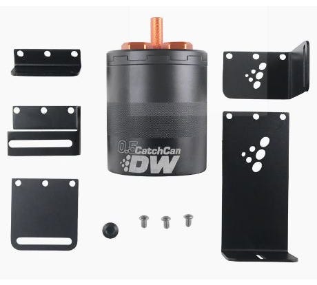 Deatschwerks 0.5 Liter Oil Catch CAN Assembly - 8-05-OCC-05L