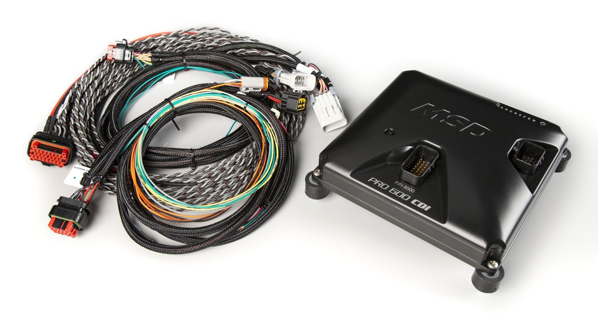 MSD PRO 600 CDI Ignition and Coil Kit - Black Coils - Photo - Primary Angle