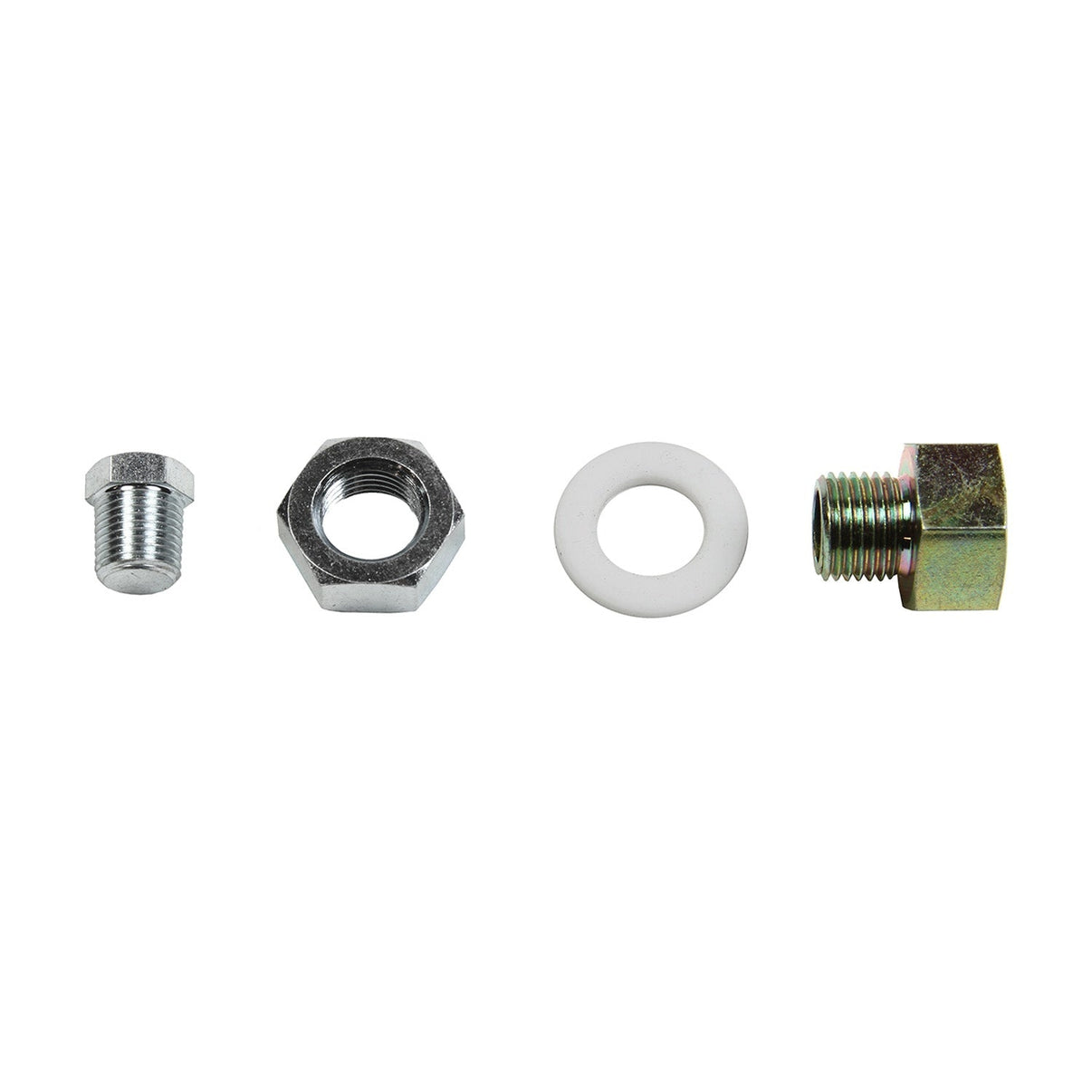 B&M Hi-Tek Universal Transmission Pan Drain Plug Kit - Photo - out of package Back