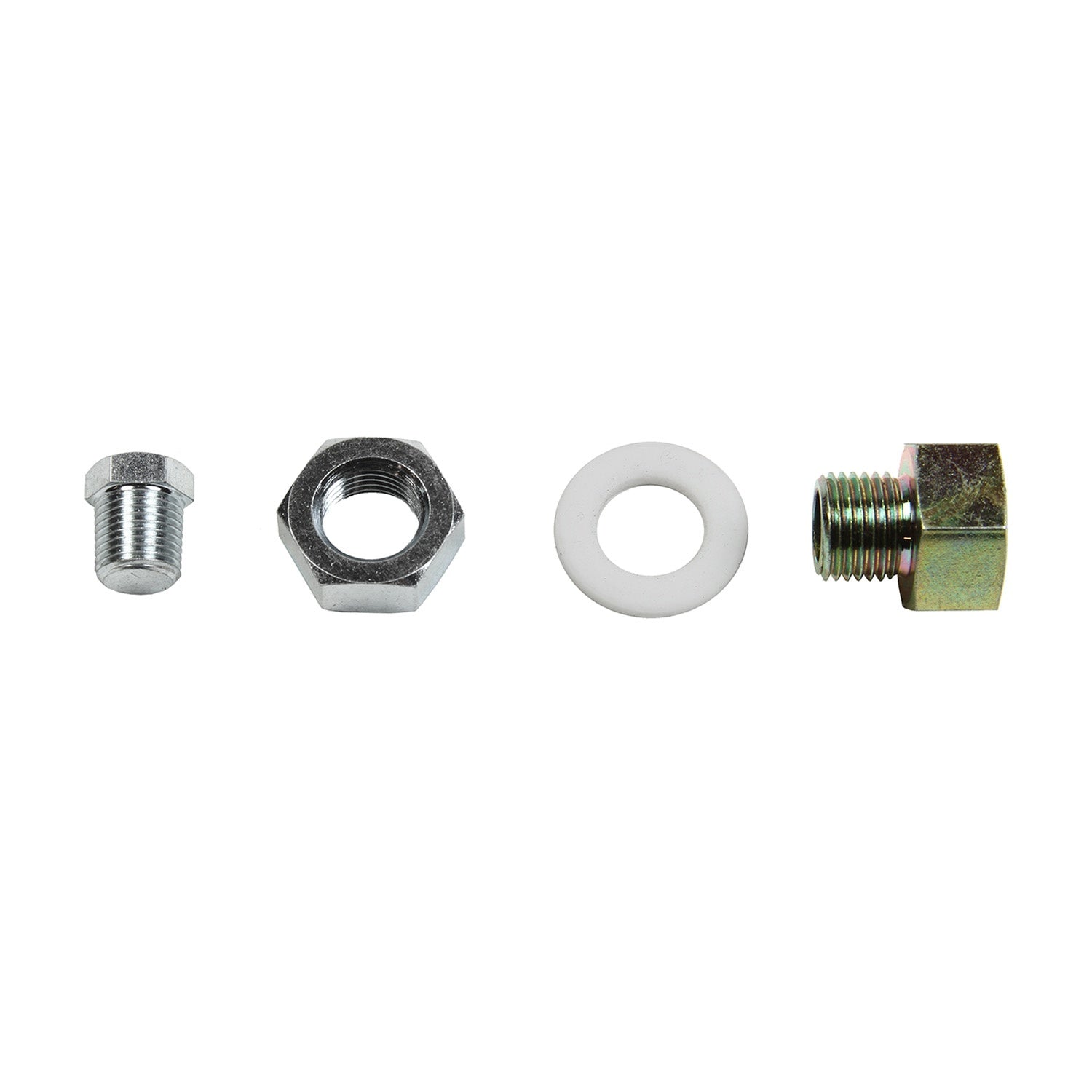B&M Hi-Tek Universal Transmission Pan Drain Plug Kit - Photo - out of package Back