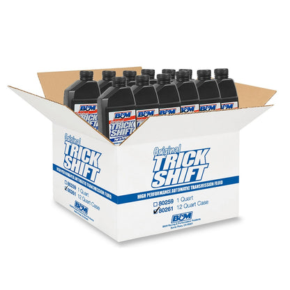 TRICK SHIFT CASE (CASE of 1QT) - B&M Trick Shift Automatic Transmission Fluid - Case of 12 Quart Bottles