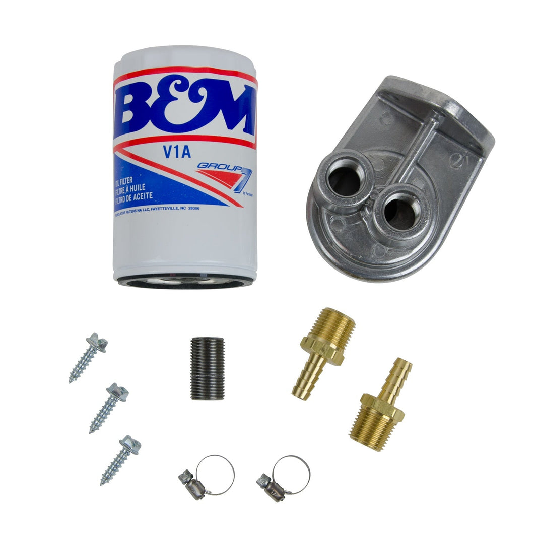 TRANS FLTR KIT - B&M Remote Transmission Filter Kit