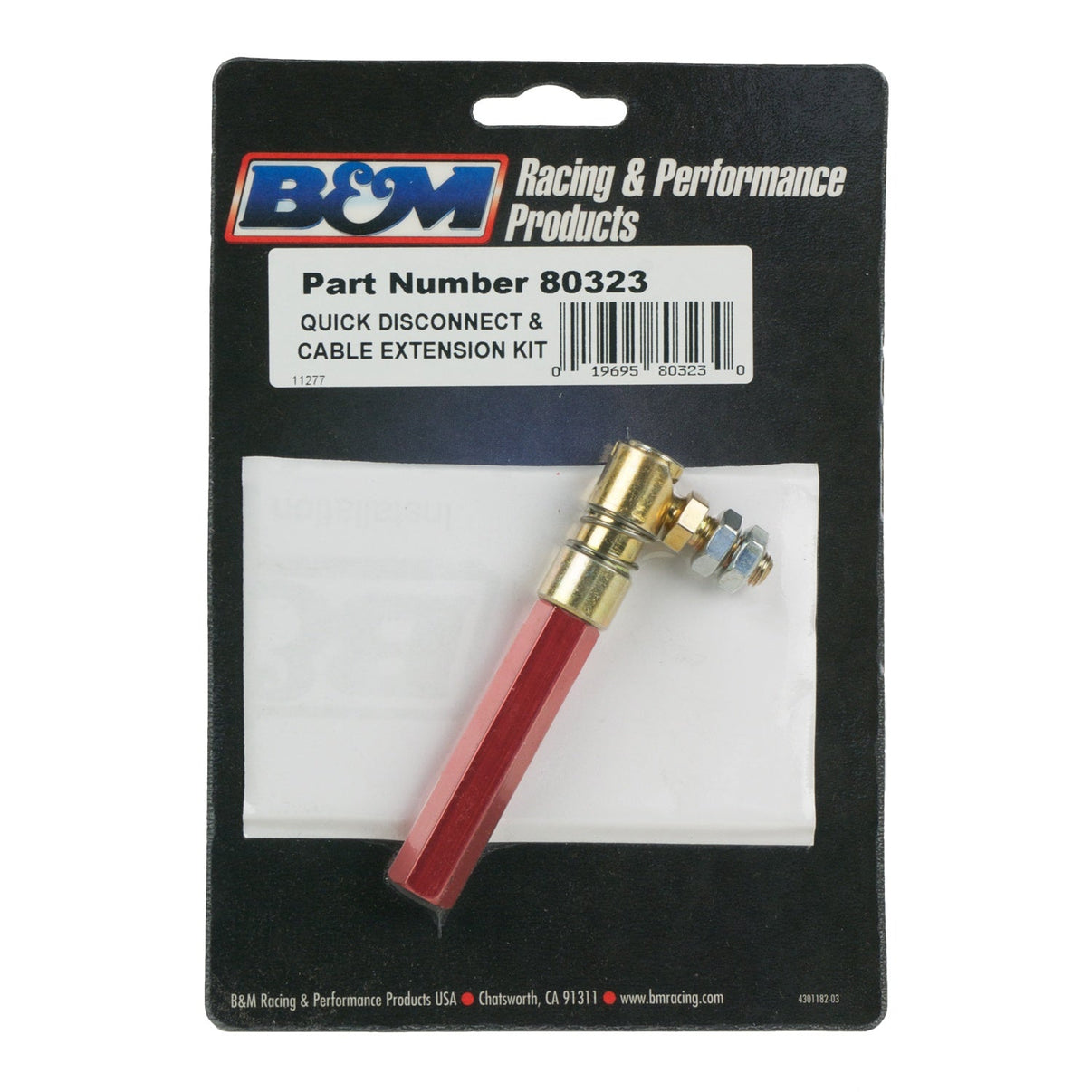 B&M Quick Disconnect and Cable Extension - Photo - out of package Left