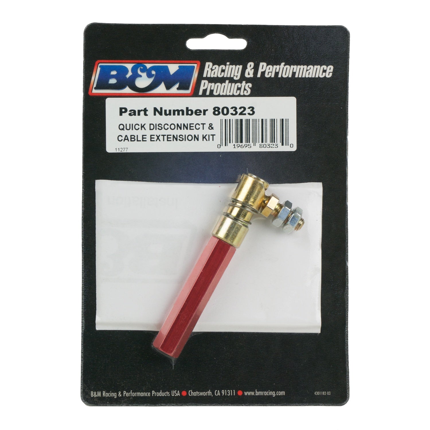 B&M Quick Disconnect and Cable Extension - Photo - out of package Left