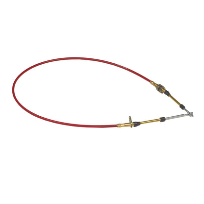 5FT EYELET END CABLE - B&M Performance Shifter Cable - 5-Foot Length - Red