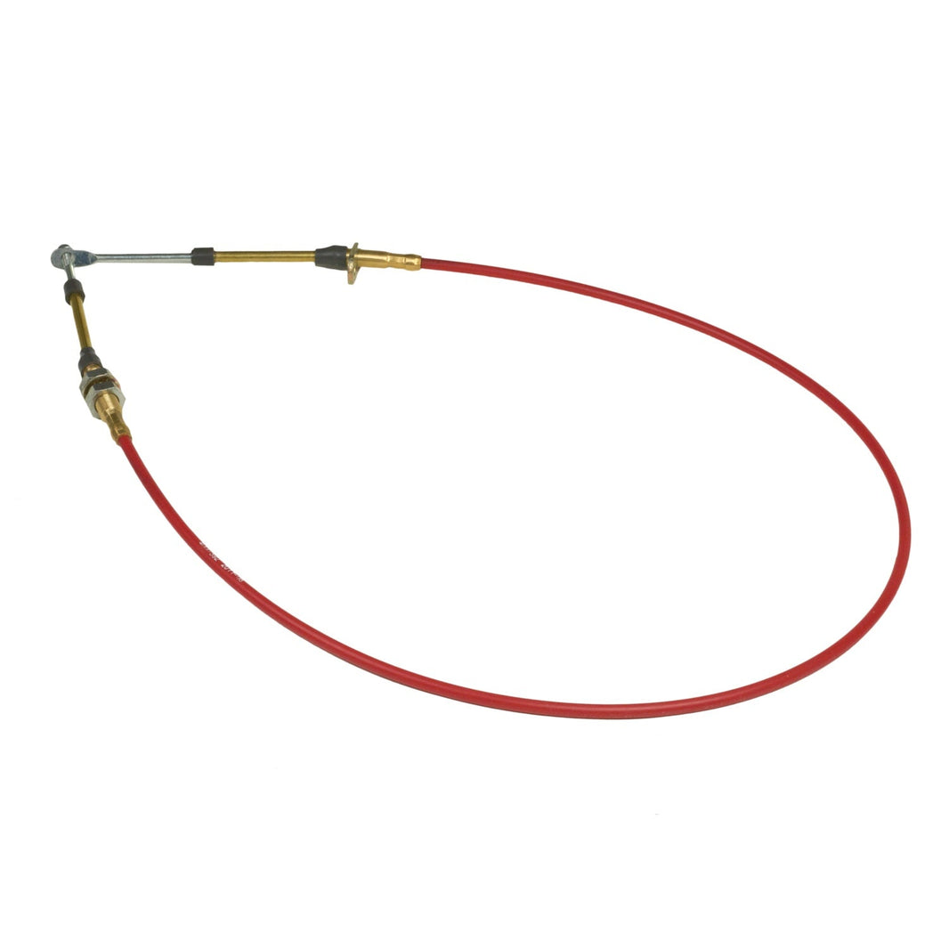 5FT EYELET END CABLE - B&M Performance Shifter Cable - 5-Foot Length - Red