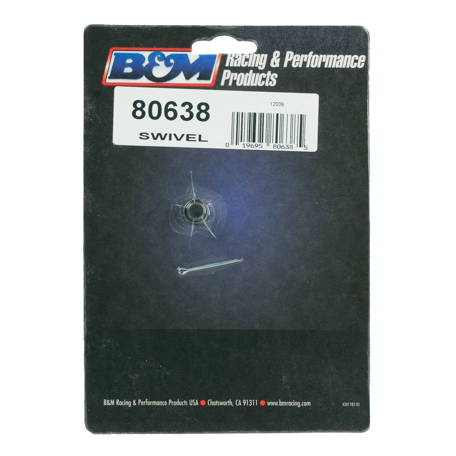 B&M Shifter Swivel and Pin - Photo - out of package Left