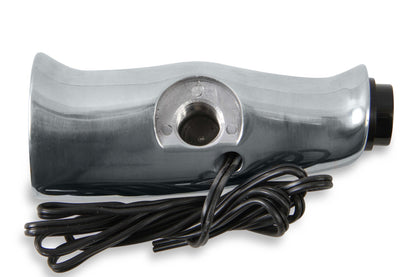 UNIV ALUM T-HANDLE W/BTN - B&M Universal T-Handle - Brushed with 12V Switch