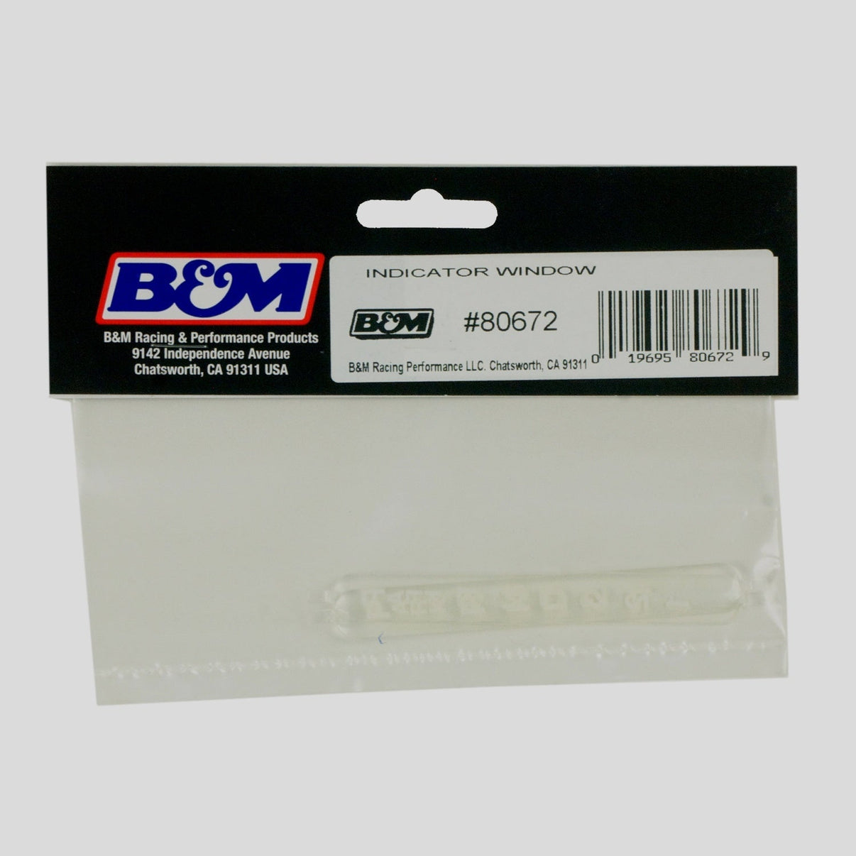 B&M Indicator Window for all QuickSilver Shifters. - Photo - out of package Right