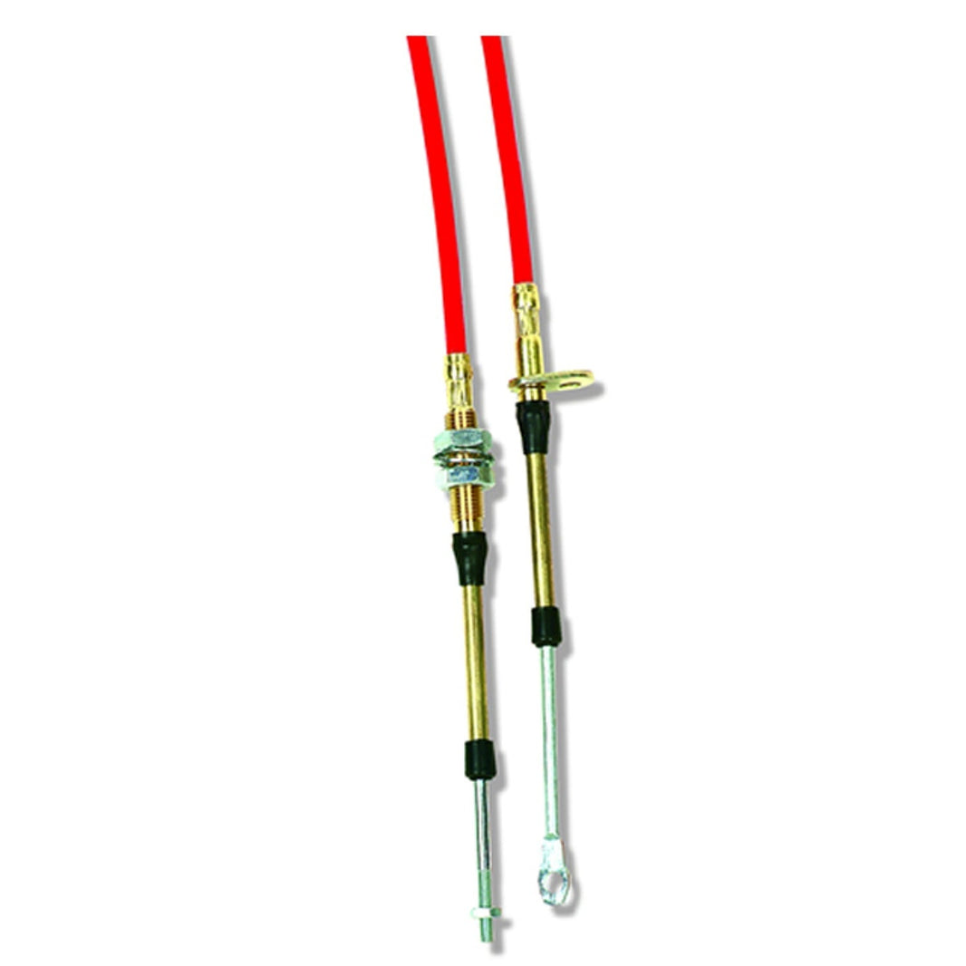 B&M Super Duty Race Shifter Cable - 3-Foot Length - Red - Photo - Primary Front